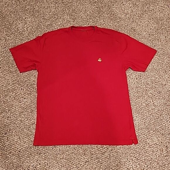 BROOK BROTHERS Men's Red T-shirt Size Medium. - Picture 1 of 3